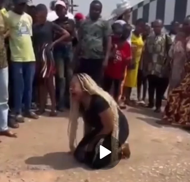 VIDEO: Anambra Govt reacts to viral video of lady behaving strange after being dropped at Aroma Junction