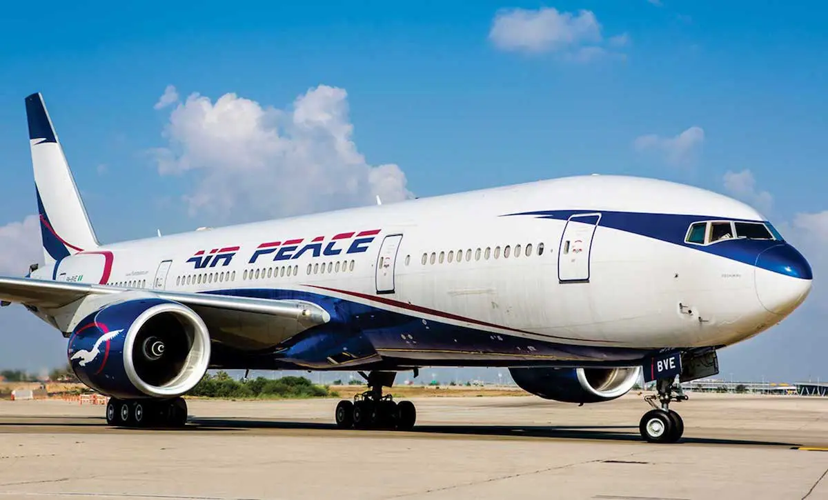 150 passengers stranded as ground handler damages Air Peace Aircraft 