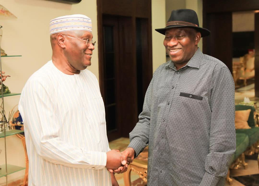 2027: Details emerge as Atiku visits Jonathan in Abuja