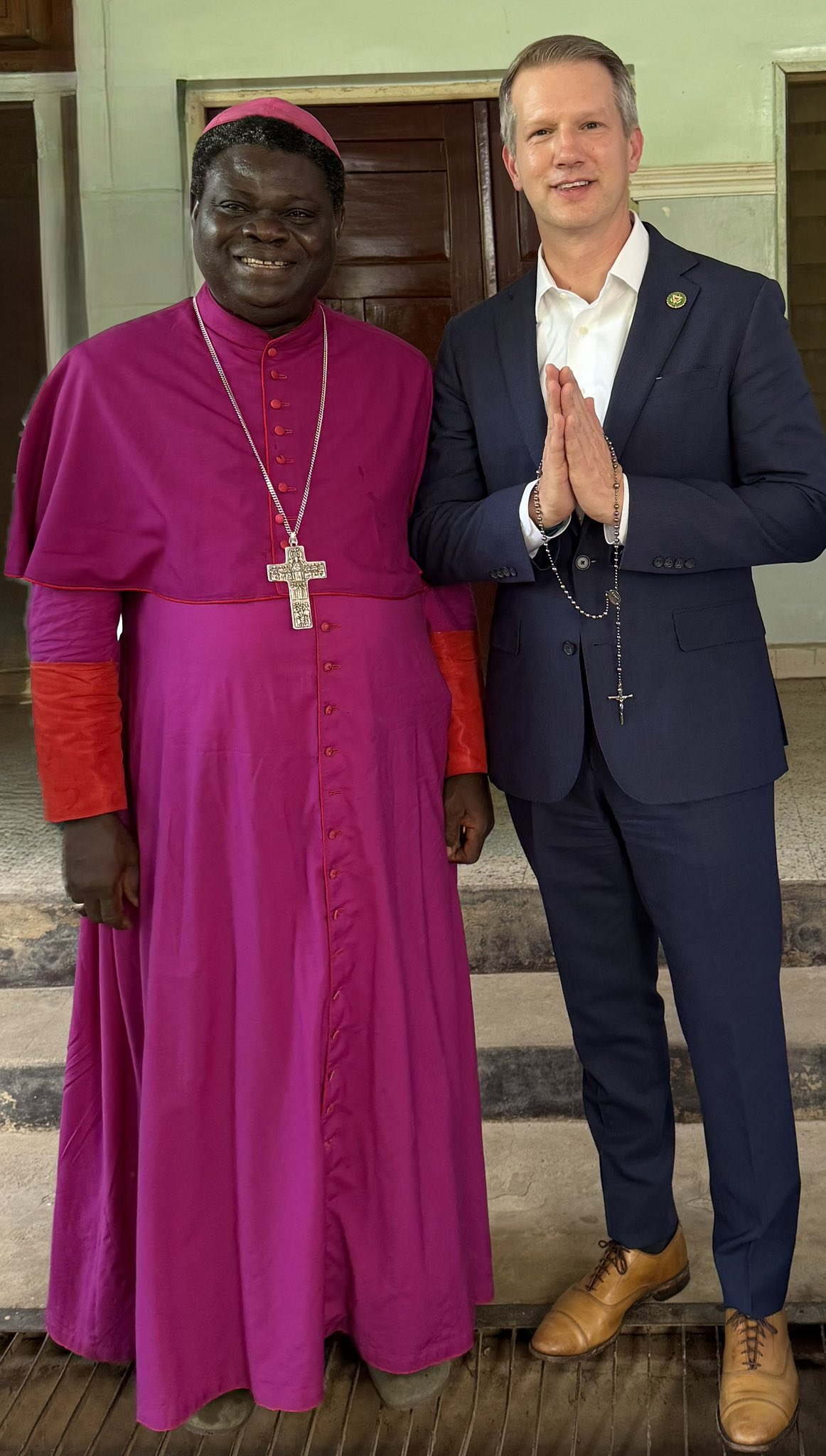 BREAKING: Christian genocide: US lawmaker Moore visits Nigeria