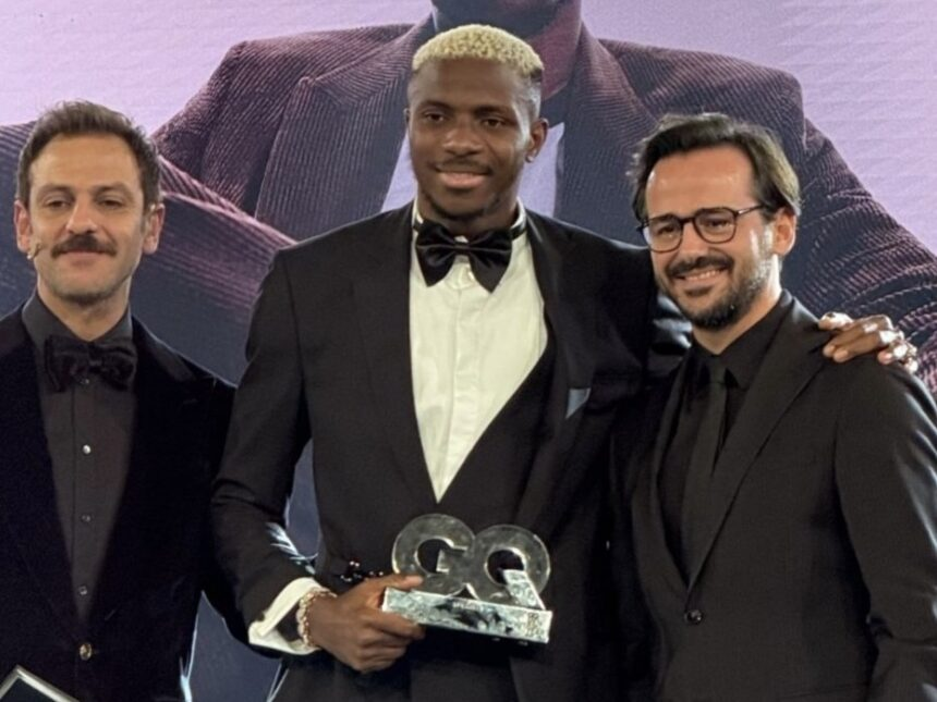 Osimhen named Sportsman of the Year in Turkey 