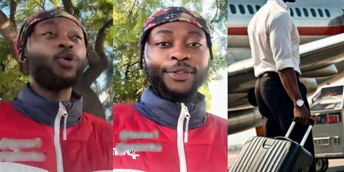 VIDEO: Nigerian man based abroad reportedly deported after returning a lost wallet to the police