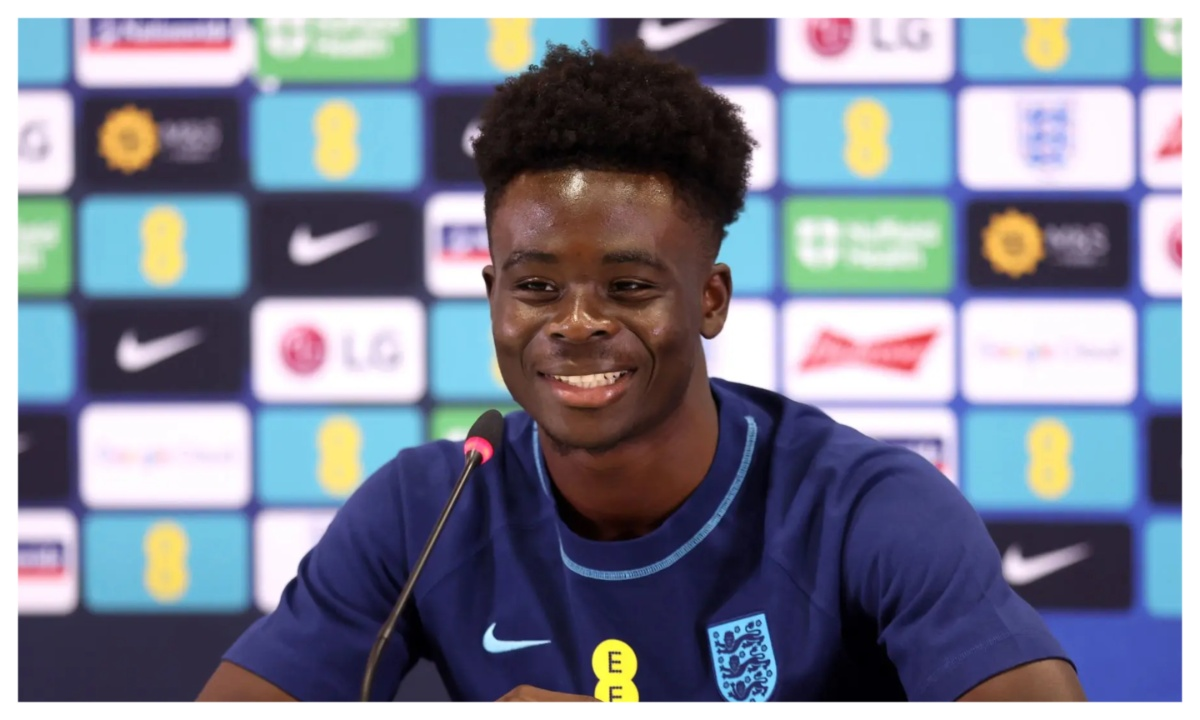Arsenal star, Bukayo Saka reveals favourite childhood music was Nigerian song
