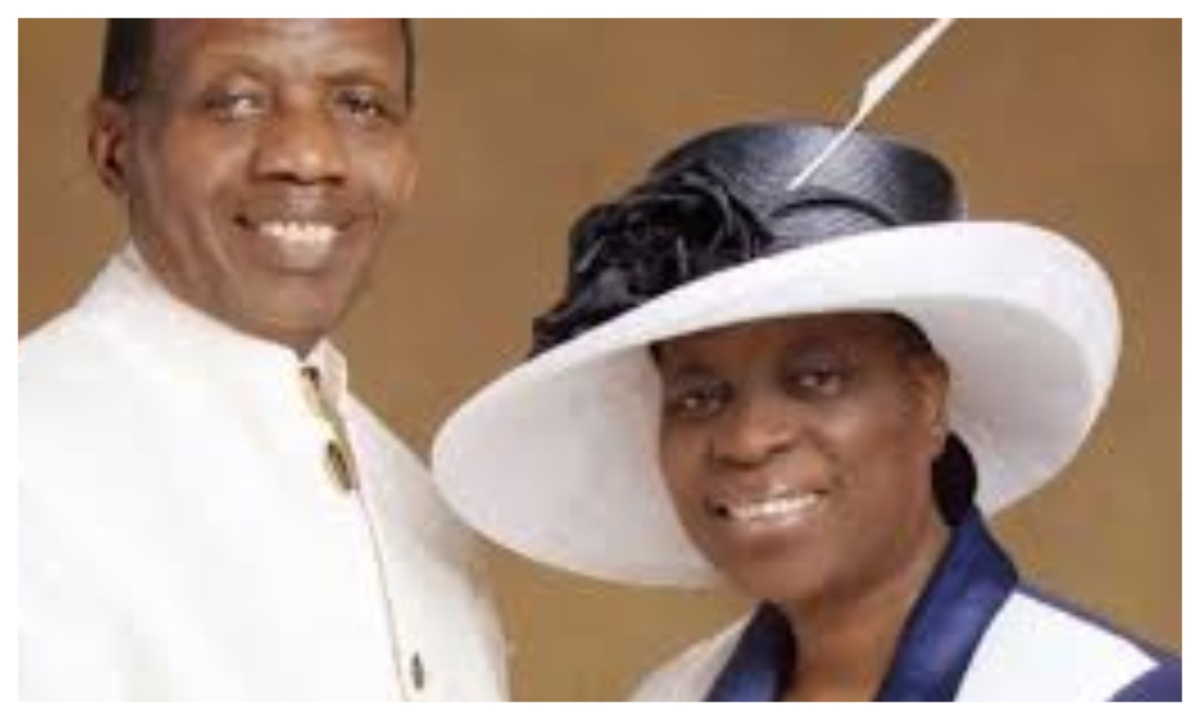 ‘I dumped my gold in Lagoon’ – Adeboye’s wife reveals