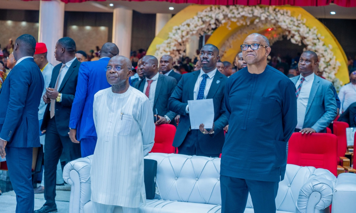 Govs Otti, Peter Obi, other dignitaries in attendance as Abia Govt holds state burial for Uma Ukpai