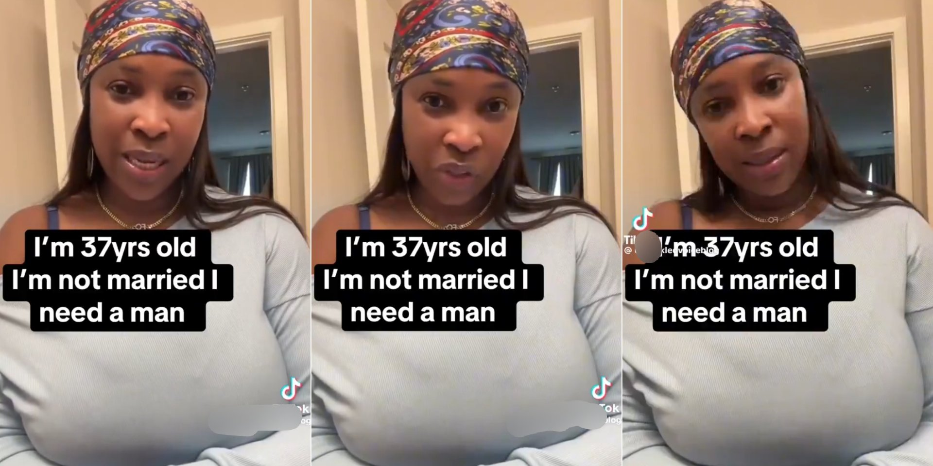 VIDEO: “I’m 37 years old, and unmarried, I think my clock is ticking, I need a man” – Woman cries out