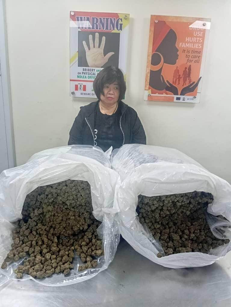 NDLEA Intercepts Chinese Grandma as Massive Drug Operation Unfolds
