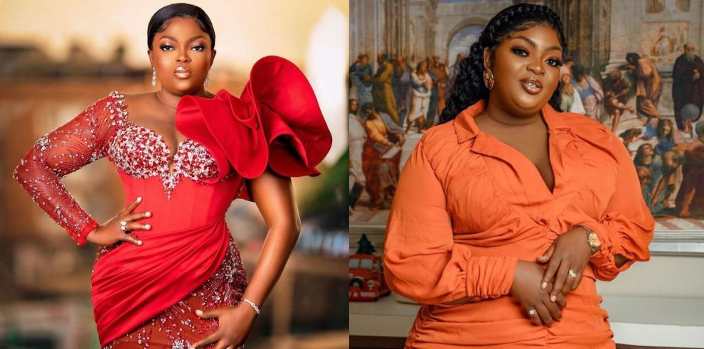 Eniola Badmus challenges Funke Akindele to celebrity boxing fight