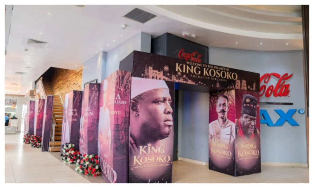 Nollywood stars, royal figures gather as major historical epic makes its debut