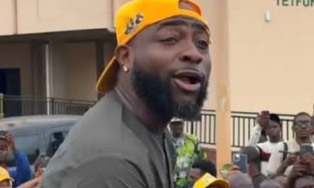 Davido reacts to latest development involving Wike and APC governors